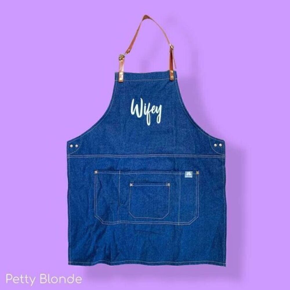 Wifey Jean Adjustable‎ Apron